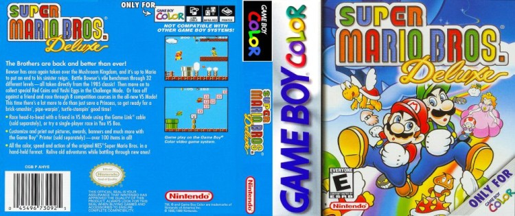 Super Mario Bros. Deluxe - Game Boy Color | VideoGameX