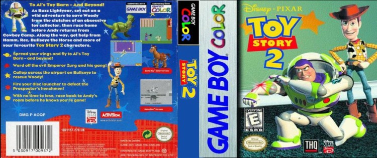 Toy Story 2 - Game Boy Color | VideoGameX
