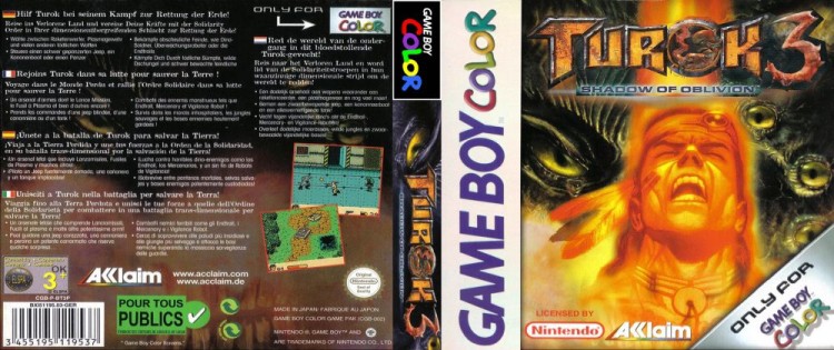 Turok 3: Shadow of Oblivion - Game Boy Color | VideoGameX