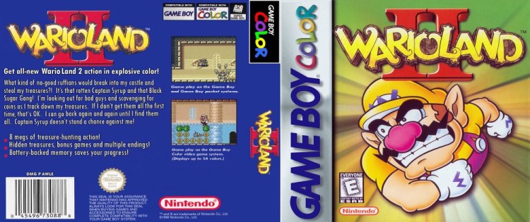 Wario Land II - Game Boy Color | VideoGameX