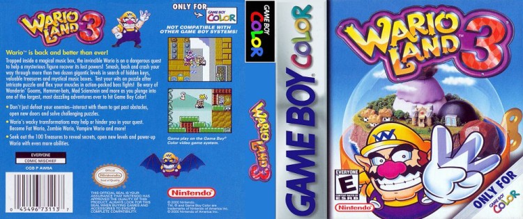 Wario Land 3 - Game Boy Color | VideoGameX