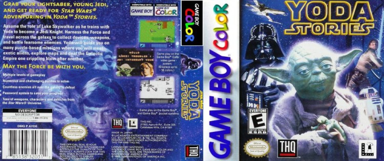 Star Wars: Yoda Stories - Game Boy Color | VideoGameX