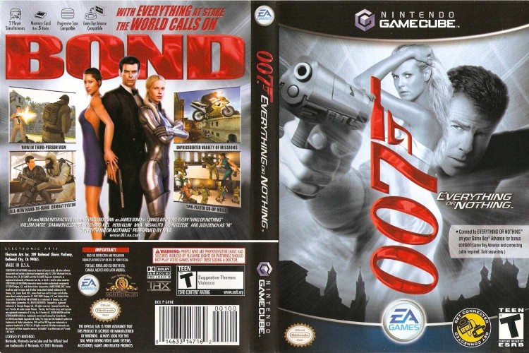 007: Everything or Nothing - Gamecube | VideoGameX