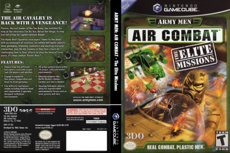 Army Men Air Combat: The Elite Missions - Gamecube | VideoGameX