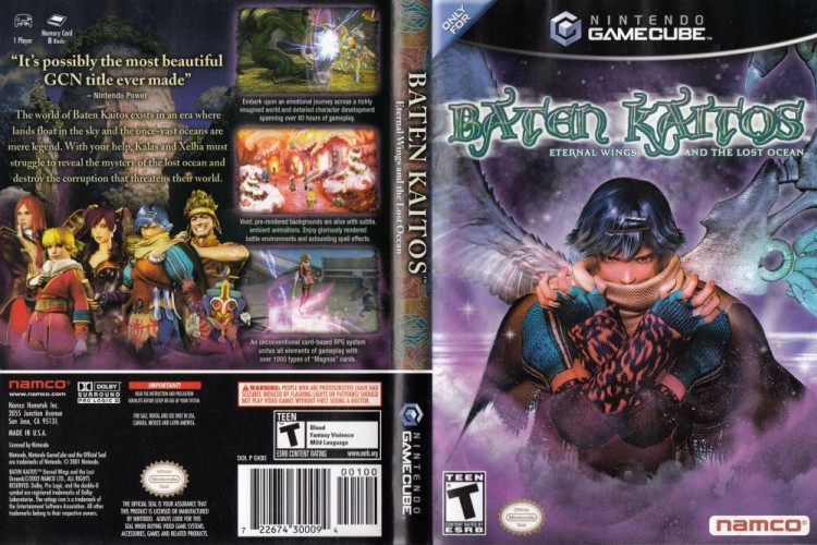 Baten Kaitos: Eternal Wings and the Lost Ocean - Gamecube | VideoGameX