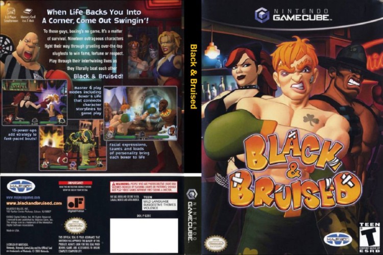 Black & Bruised - Gamecube | VideoGameX