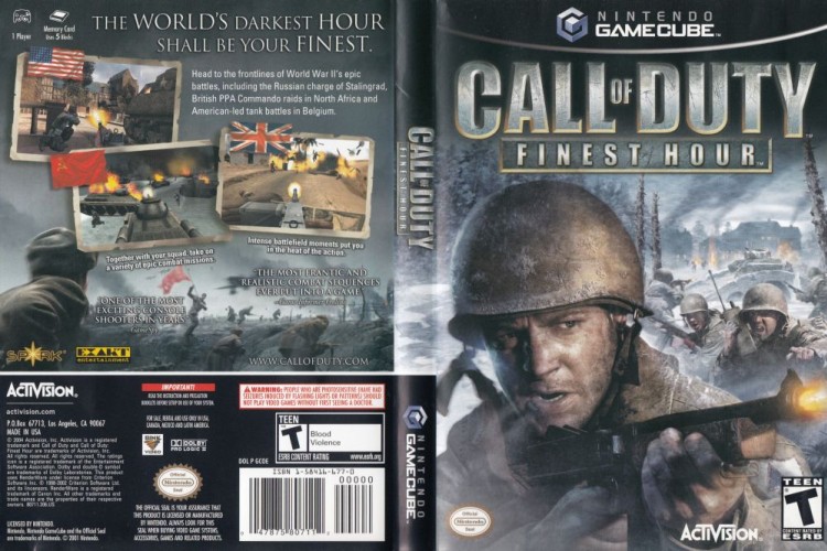 Call of Duty: Finest Hour - Gamecube | VideoGameX
