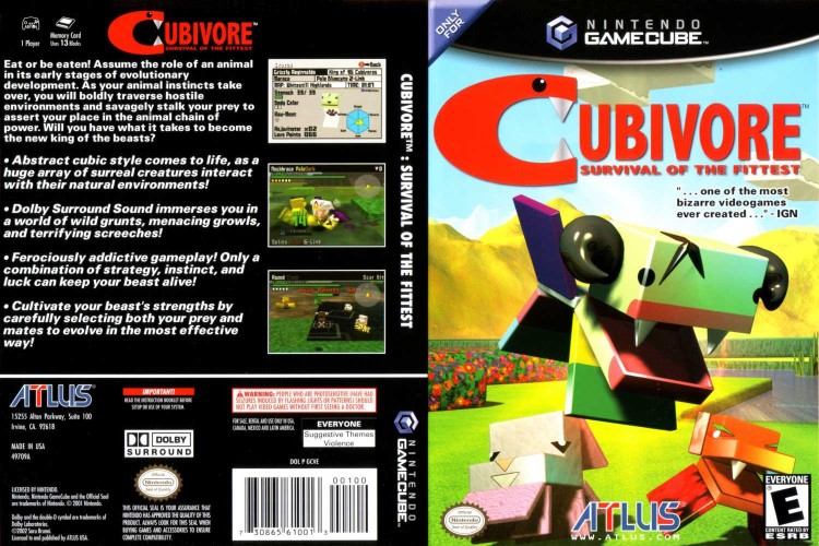 Cubivore: Survival of the Fittest - Gamecube | VideoGameX