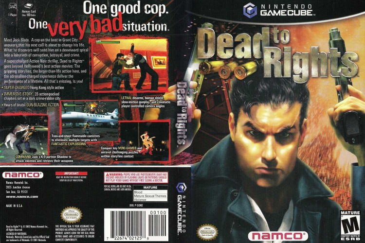 Dead to Rights - Gamecube | VideoGameX