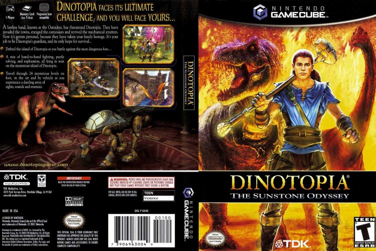 Dinotopia: The Sunstone Odyssey - Gamecube | VideoGameX