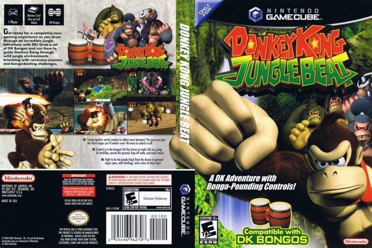 Donkey Kong Jungle Beat [Game Only] - Gamecube | VideoGameX