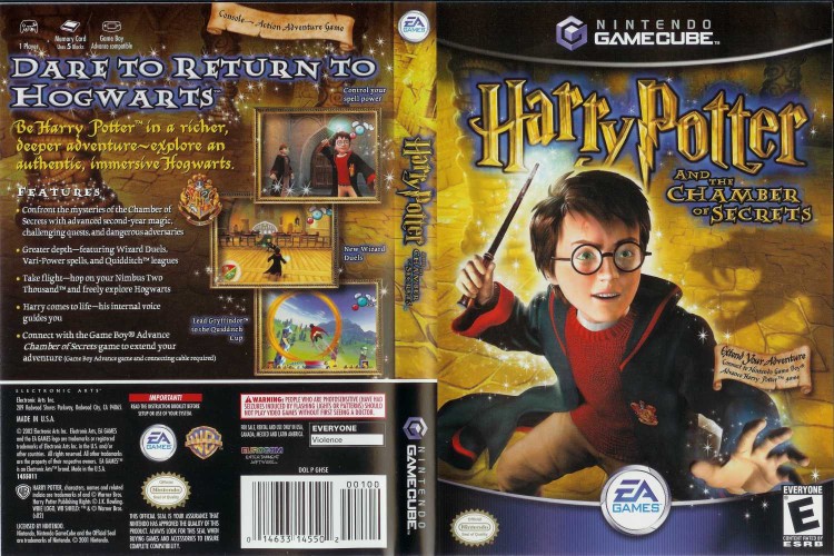 Harry Potter and the Chamber of Secrets - Gamecube | VideoGameX