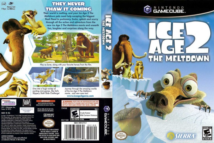 Ice Age 2: The Meltdown - Gamecube | VideoGameX