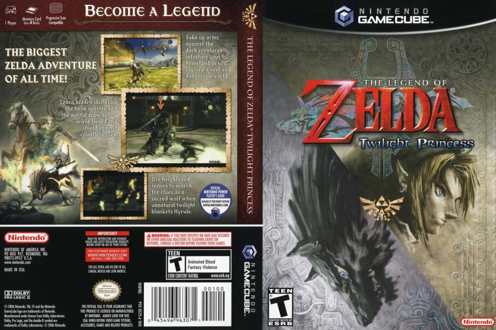 Legend of Zelda: Twilight Princess - Gamecube VideoGameX.
