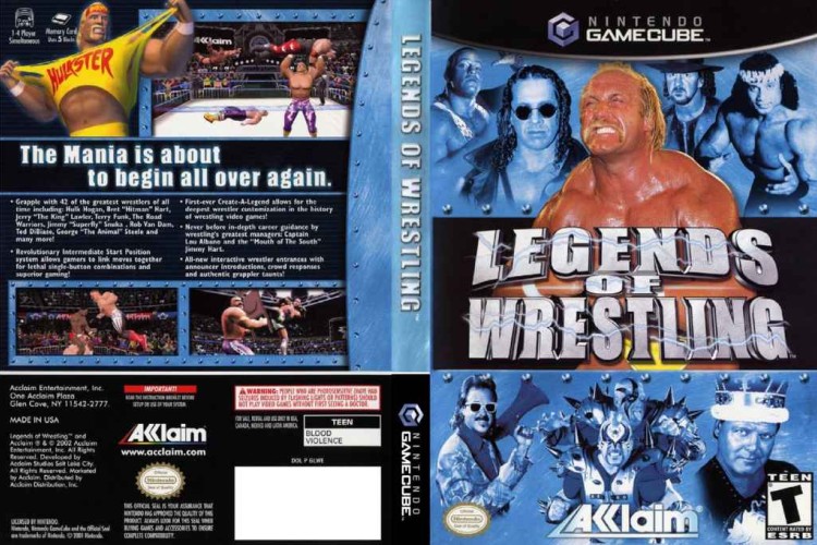 Legends of Wrestling - Gamecube | VideoGameX