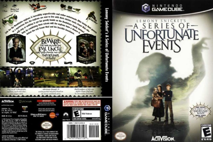 Lemony Snicket's: A Series of Unfortunate Events - Gamecube | VideoGameX
