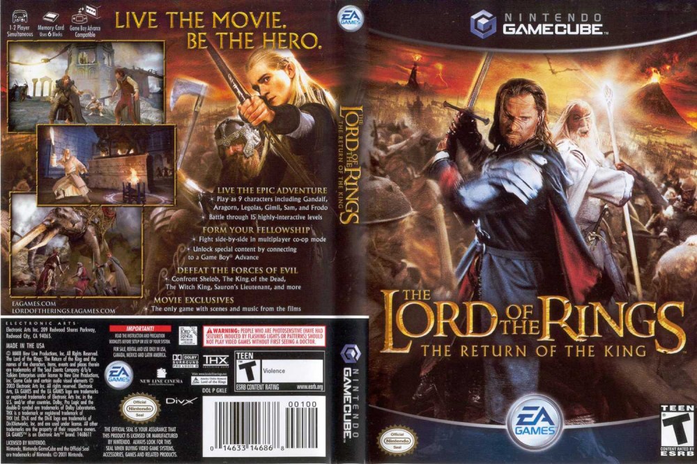 Behandeling Bedachtzaam zoals dat Lord of the Rings: Return of the King - Gamecube | VideoGameX