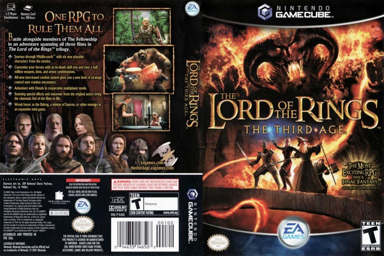 Lord of the Rings, The: The Third Age - Gamecube | VideoGameX