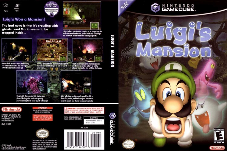 Luigi's Mansion - Gamecube