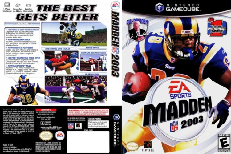 Madden NFL 2003 - Gamecube | VideoGameX