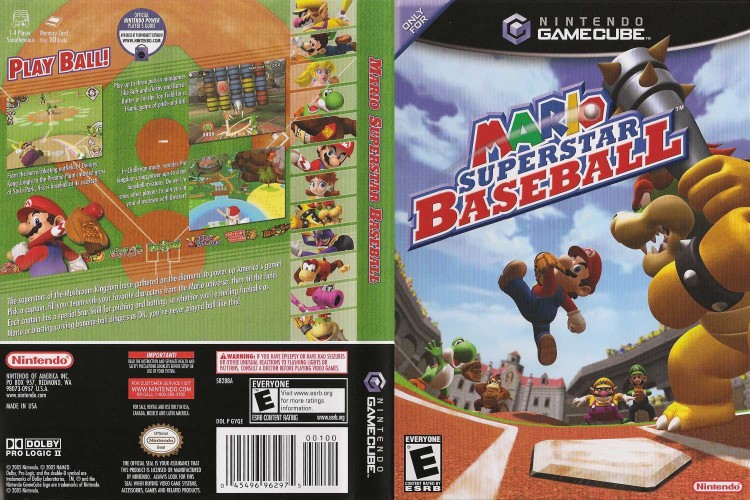 Mario Superstar Baseball - Gamecube | VideoGameX