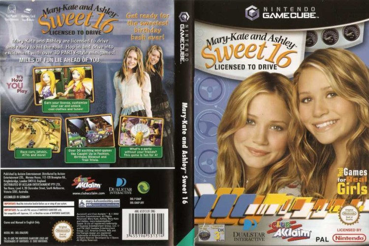 Mary-Kate and Ashley Sweet 16: Licensed to Drive - Gamecube | VideoGameX
