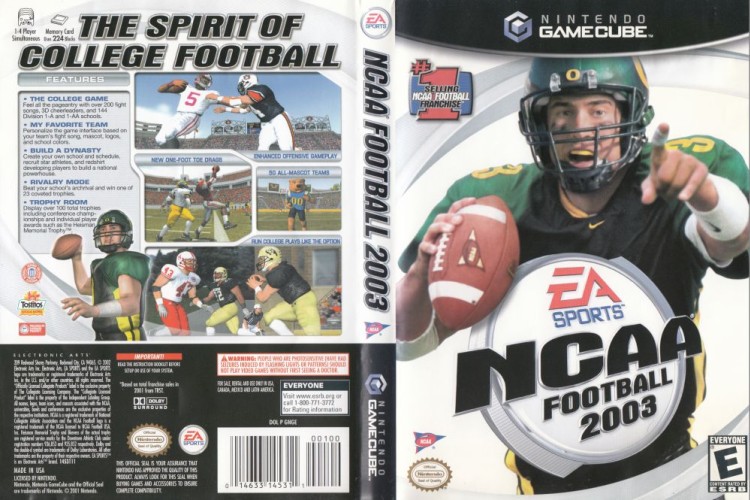 NCAA Football 2003 - Gamecube | VideoGameX