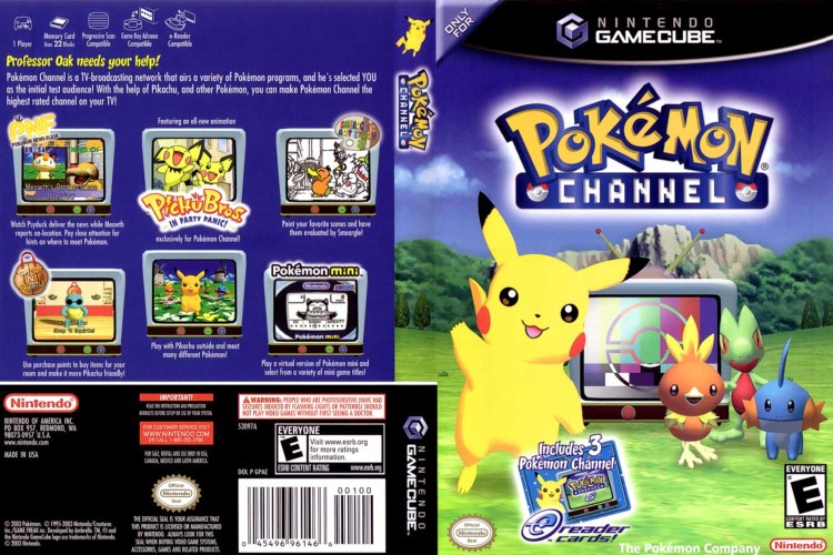 Pokémon Channel - Gamecube | VideoGameX