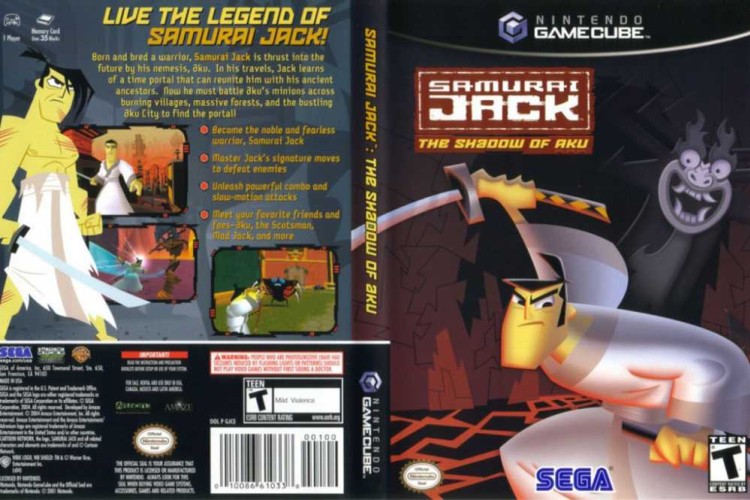 Samurai Jack: The Shadow of Aku - Gamecube | VideoGameX