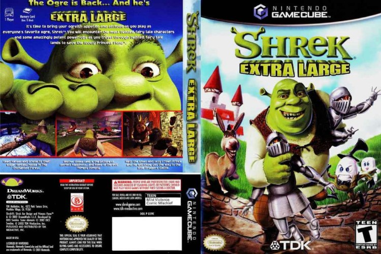 Shrek: Extra Large - Gamecube | VideoGameX