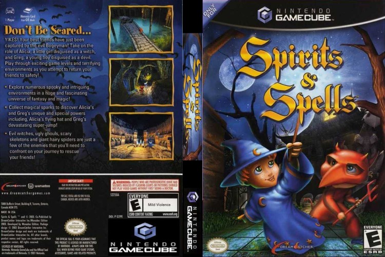 Spirits & Spells - Gamecube | VideoGameX