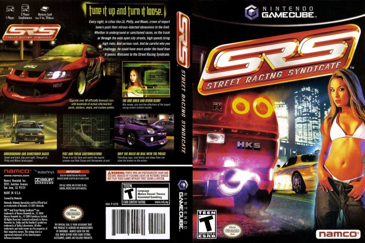 SRS: Street Racing Syndicate - Gamecube | VideoGameX