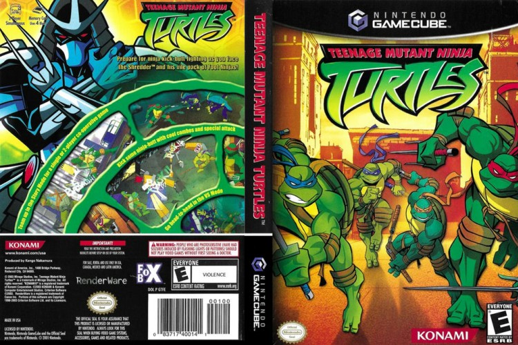 TMNT - Gamecube | VideoGameX