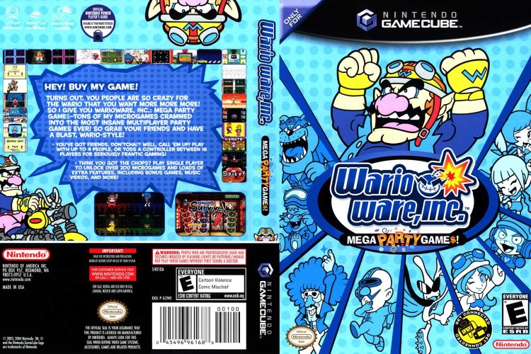 Wario Ware, Inc.: Mega Party Game$! - Gamecube | VideoGameX