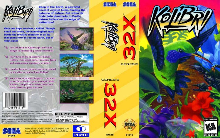 Kolibri [32X] - Sega Genesis | VideoGameX