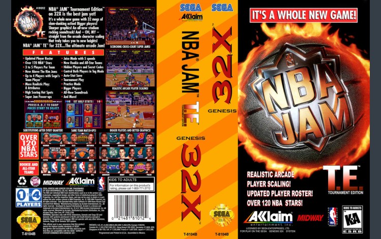 NBA Jam: Tournament Edition [32X] - Sega Genesis | VideoGameX