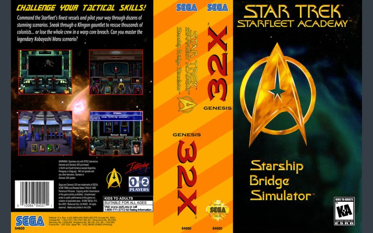 Star Trek: Starfleet Academy Starship Bridge Simulator [32X] - Sega Genesis | VideoGameX