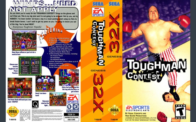 Toughman Contest [32X] - Sega Genesis | VideoGameX