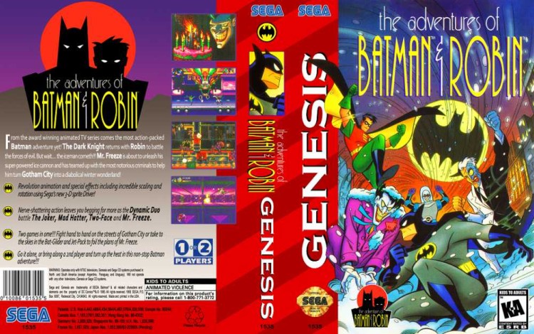Adventures of Batman & Robin, The - Sega Genesis | VideoGameX