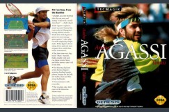 Andre Agassi Tennis - Sega Genesis | VideoGameX