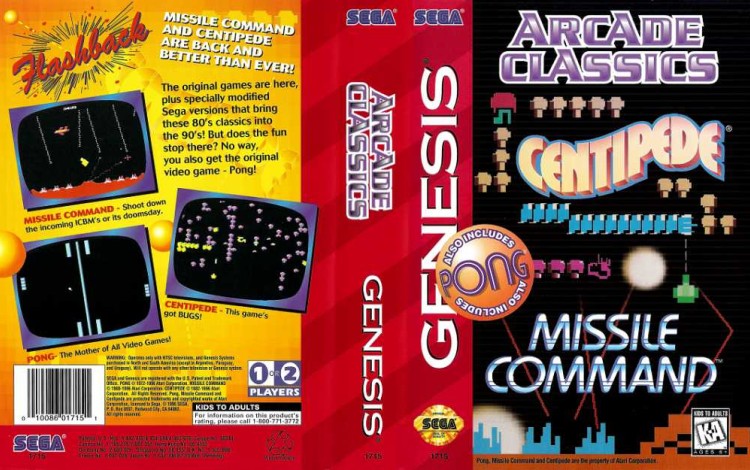 Arcade Classics - Sega Genesis | VideoGameX