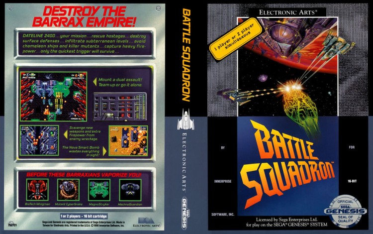 Battle Squadron - Sega Genesis | VideoGameX