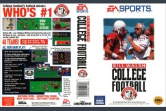 Bill Walsh College Football - Sega Genesis | VideoGameX