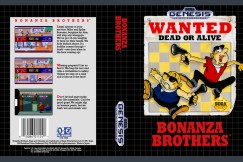 Bonanza Brothers - Sega Genesis | VideoGameX