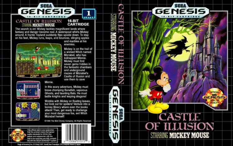 Castle of Illusion Starring Mickey Mouse - Sega Genesis | VideoGameX