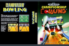 Championship Bowling - Sega Genesis | VideoGameX