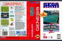 College Football's National Championship II - Sega Genesis | VideoGameX