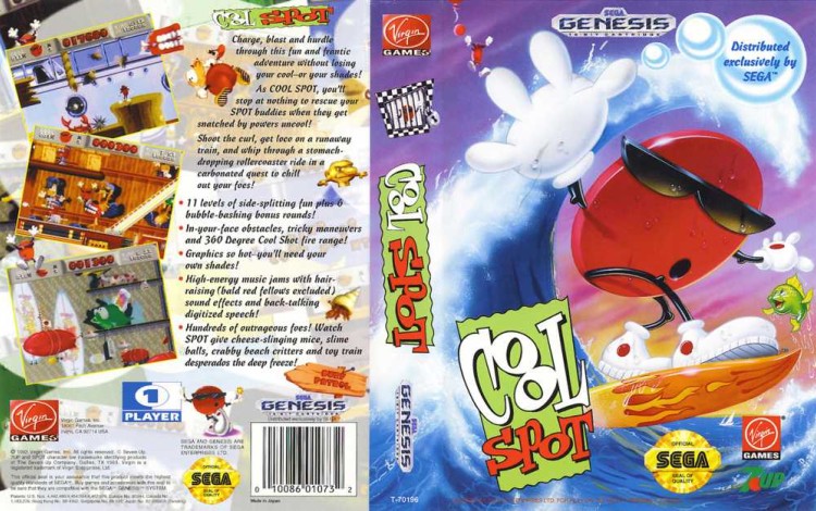 Cool Spot - Sega Genesis | VideoGameX