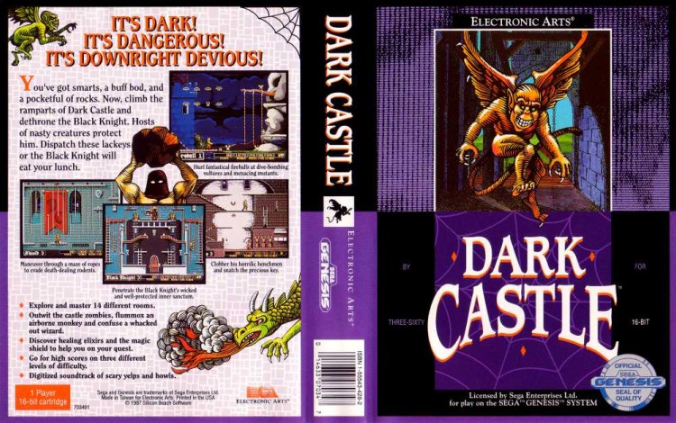 Dark Castle - Sega Genesis | VideoGameX