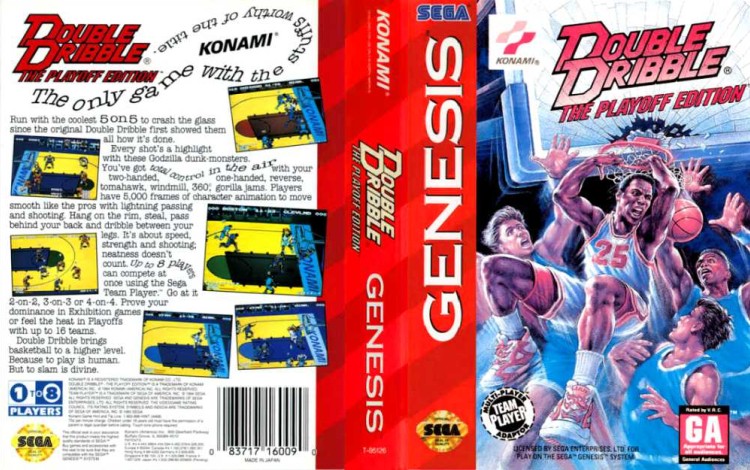 Double Dribble: The Playoff Edition - Sega Genesis | VideoGameX